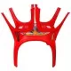 Set masuta cu 2 scaune pentru copii Pilsan King Table Red