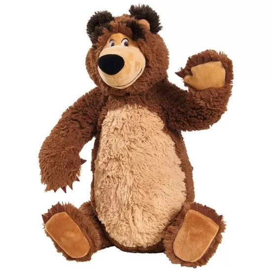 Set papusa Masha 23 cm si ursulet de plus 43 cm Simba Set papusa Masha 23 cm si ursulet de plus 43 cm Simba