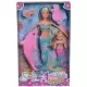 Set Simba Steffi Love Mermaid Friends papusa 29 cm, papusa 12 cm, delfin si accesorii Set Simba Steffi Love Mermaid Friends papusa 29 cm, papusa 12 cm, delfin si accesorii