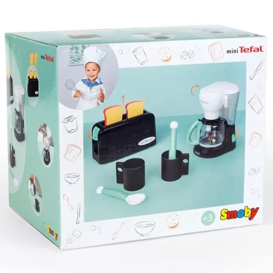 Set Smoby Tefal Breakfast negru