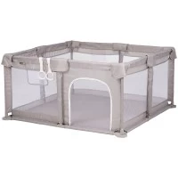 Tarc de joaca Chipolino Fiesta 120x120 cm Beige