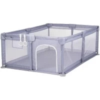 Tarc de joaca Chipolino Lotus 180x120 cm Grey