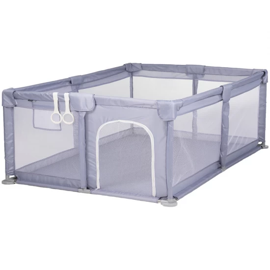 Tarc de joaca Chipolino Lotus 180x120 cm Grey