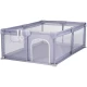 Tarc de joaca Chipolino Lotus 180x120 cm Grey