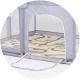 Tarc de joaca Chipolino Lotus 180x120 cm Grey