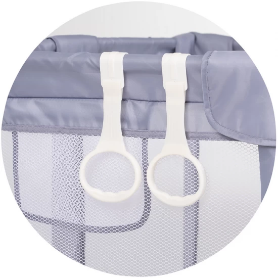 Tarc de joaca Chipolino Lotus 180x120 cm Grey