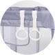 Tarc de joaca Chipolino Lotus 180x120 cm Grey