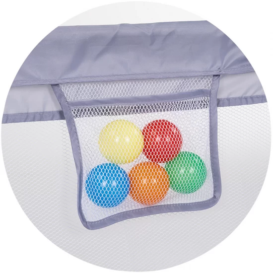 Tarc de joaca Chipolino Lotus 180x120 cm Grey
