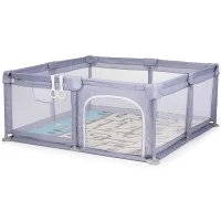 Tarc de joaca Chipolino Sienna 150x150 cm Grey