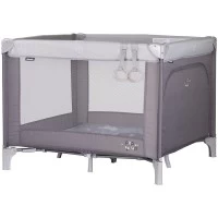 Tarc de joaca pliabil Chipolino Pop Up Hippo Grey