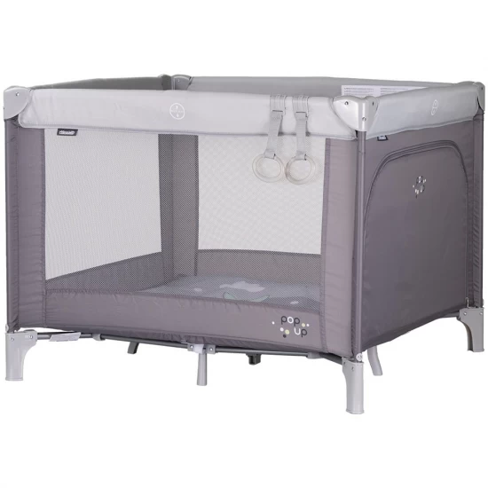 Tarc de joaca pliabil Chipolino Pop Up Hippo Grey Tarc de joaca pliabil Chipolino Pop Up Hippo Grey