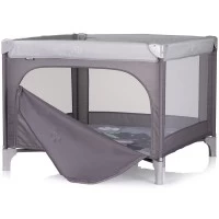 Tarc de joaca pliabil Chipolino Pop Up Hippo Grey