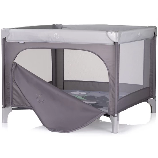 Tarc de joaca pliabil Chipolino Pop Up Hippo Grey Tarc de joaca pliabil Chipolino Pop Up Hippo Grey