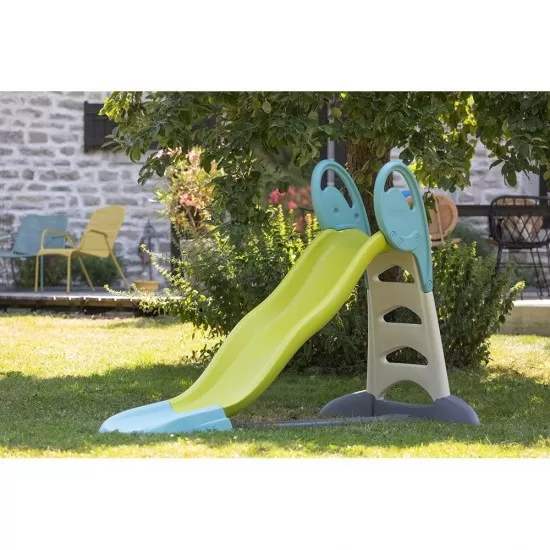 Tobogan Smoby XL verde cu albastru Tobogan Smoby XL verde cu albastru
