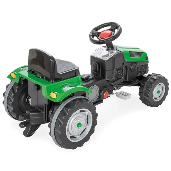 Tractor cu pedale Pilsan Active 07-314 green Tractor cu pedale Pilsan Active 07-314 green