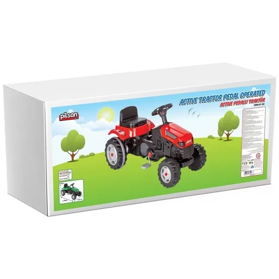 Tractor cu pedale Pilsan Active 07-314 red Tractor cu pedale Pilsan Active 07-314 red