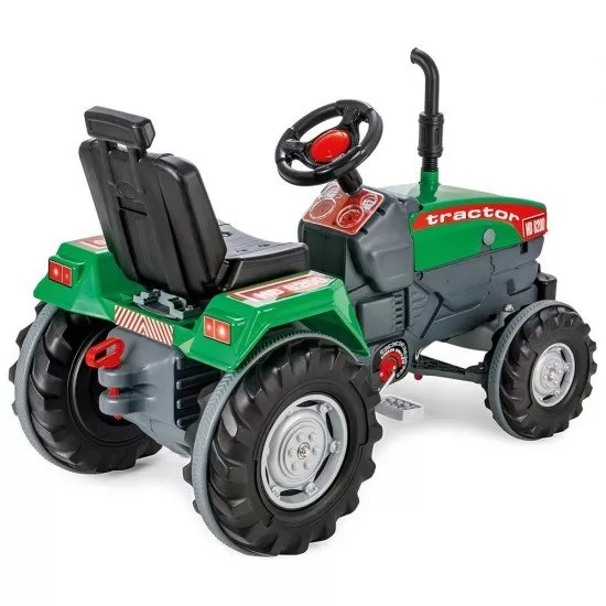 Tractor cu pedale Pilsan Super 07-294 verde Tractor cu pedale Pilsan Super 07-294 verde
