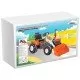 Tractor cu pedale Pilsan Super Excavator 07-297 portocaliu