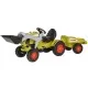 Tractor copii cu pedale si remorca Big Claas Celtis Loader Tractor copii cu pedale si remorca Big Claas Celtis Loader