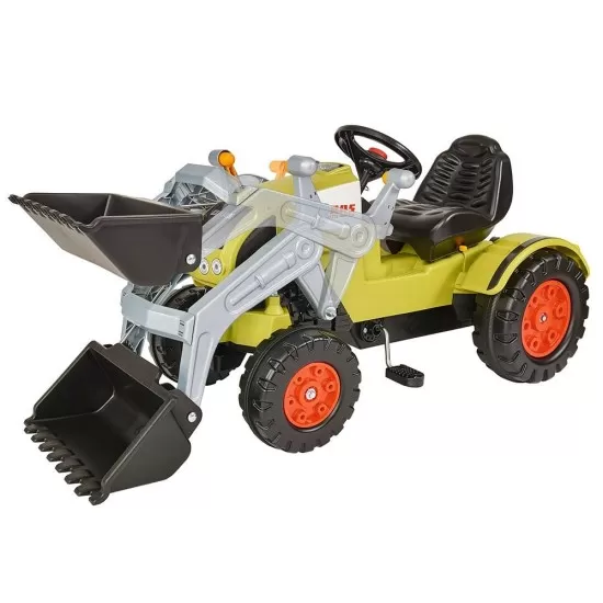 Tractor copii cu pedale si remorca Big Claas Celtis Loader Tractor copii cu pedale si remorca Big Claas Celtis Loader