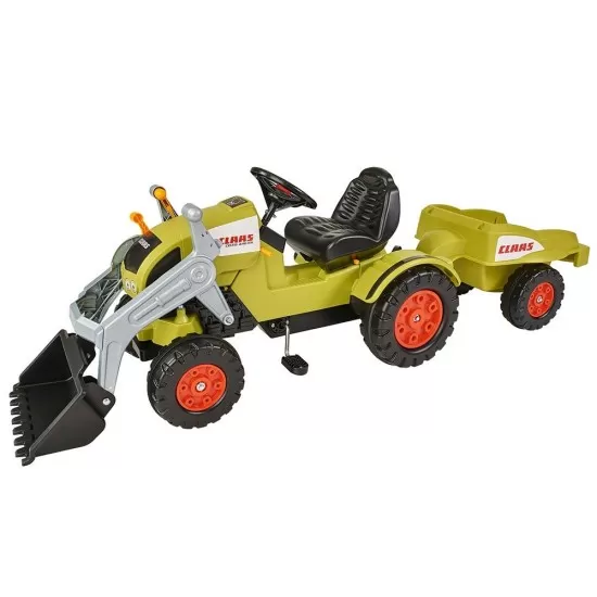 Tractor copii cu pedale si remorca Big Claas Celtis Loader Tractor copii cu pedale si remorca Big Claas Celtis Loader