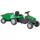 Tractor cu pedale si remorca Pilsan Active verde