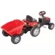Tractor cu pedale si remorca Pilsan Active rosu Tractor cu pedale si remorca Pilsan Active rosu