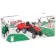 Tractor cu pedale si remorca Pilsan Active rosu Tractor cu pedale si remorca Pilsan Active rosu