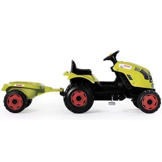 Tractor cu pedale si remorca Smoby Claas Farmer XL Tractor cu pedale si remorca Smoby Claas Farmer XL