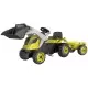 Tractor cu pedale si remorca Smoby Farmer Max verde cu negru Tractor cu pedale si remorca Smoby Farmer Max verde cu negru