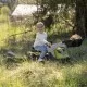 Tractor cu pedale si remorca Smoby Farmer Max verde cu negru Tractor cu pedale si remorca Smoby Farmer Max verde cu negru