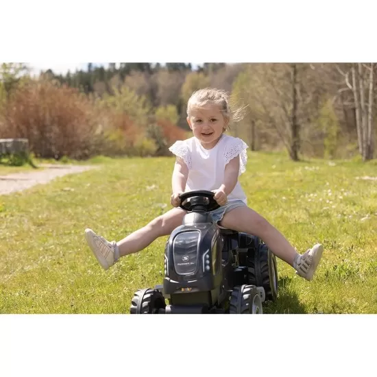 Tractor cu pedale si remorca Smoby Farmer XL negru Tractor cu pedale si remorca Smoby Farmer XL negru