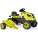 Tractor cu pedale si remorca Smoby Farmer XL verde Tractor cu pedale si remorca Smoby Farmer XL verde