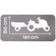 Tractor cu pedale si remorca Smoby Stronger XXL gri Tractor cu pedale si remorca Smoby Stronger XXL gri