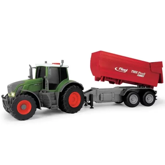 Tractor Dickie Toys Fendt 939 Vario cu remorca 41 cm Tractor Dickie Toys Fendt 939 Vario cu remorca 41 cm