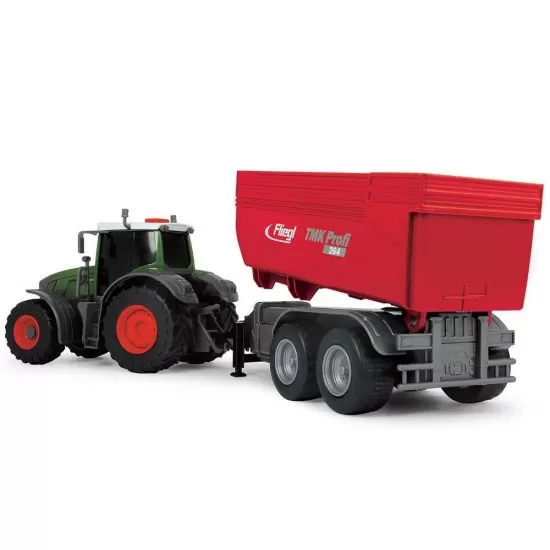 Tractor Dickie Toys Fendt 939 Vario cu remorca 41 cm Tractor Dickie Toys Fendt 939 Vario cu remorca 41 cm