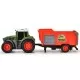 Tractor Dickie Toys Fendt Farm cu remorca Tractor Dickie Toys Fendt Farm cu remorca