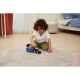 Tractor Dickie Toys Massey Ferguson Animal Trailer 26 cm cu lumini, sunete, remorca si figurina vaca Tractor Dickie Toys Massey Ferguson Animal Trailer 26 cm cu lumini, sunete, remorca si figurina vaca