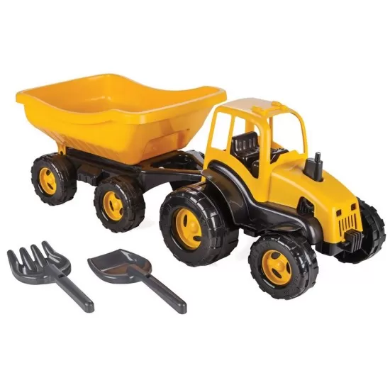 Tractor Pilsan cu remorca si accesorii