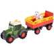 Tractor Simba ABC Fendt Animal Trailer 30 cm cu lumini, sunete, remorca si figurina Tractor Simba ABC Fendt Animal Trailer 30 cm cu lumini, sunete, remorca si figurina