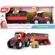 Tractor Simba ABC Massey Ferguson Animal Trailer 30 cm cu lumini, sunete, remorca si figurina Tractor Simba ABC Massey Ferguson Animal Trailer 30 cm cu lumini, sunete, remorca si figurina