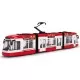 Tramvai Dickie Toys City Liner Rosu Tramvai Dickie Toys City Liner Rosu