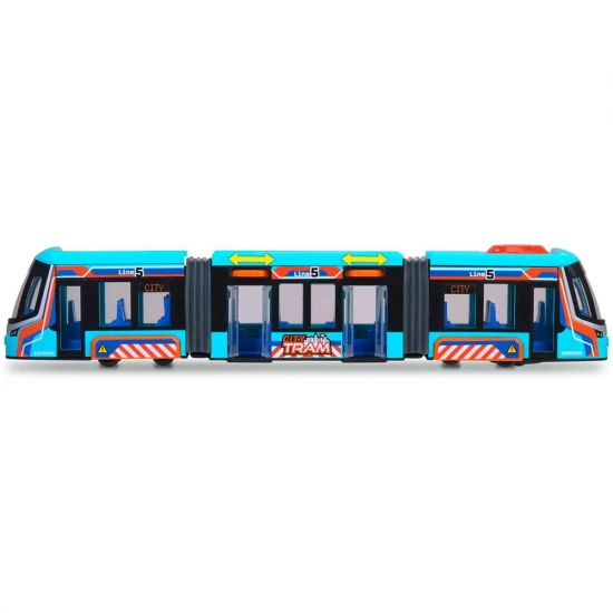 Tramvai Dickie Toys Siemens City Tram 41,5 cm albastru Tramvai Dickie Toys Siemens City Tram 41,5 cm albastru