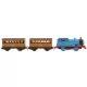 Locomotiva motorizata Thomas cu 2 vagoane Annie si Clarabel Locomotiva motorizata Thomas cu 2 vagoane Annie si Clarabel