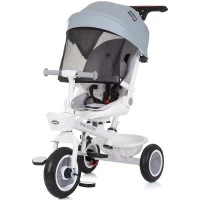 Tricicleta copii cu sezut rotativ si copertina detasabila Ash Grey