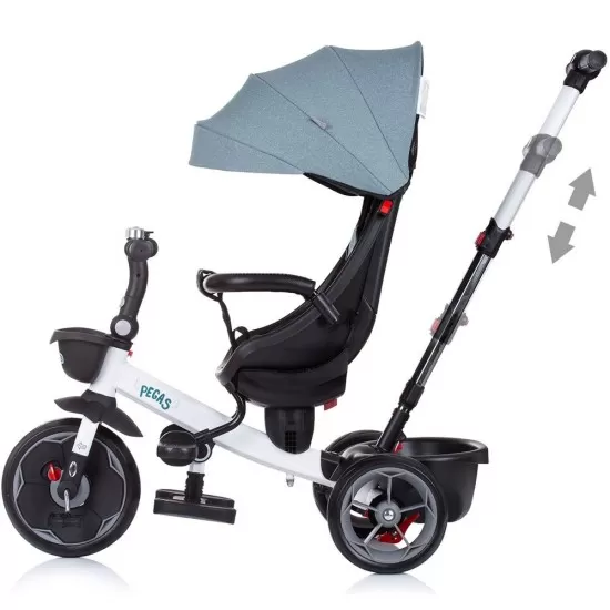Tricicleta Chipolino Pegas cu sezut reversibil Avocado