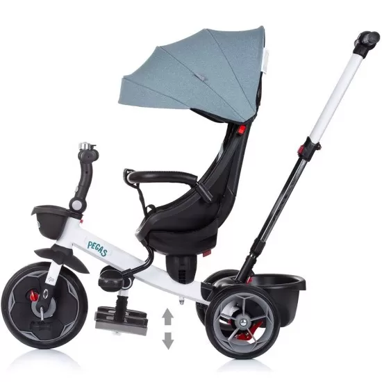 Tricicleta Chipolino Pegas cu sezut reversibil Avocado