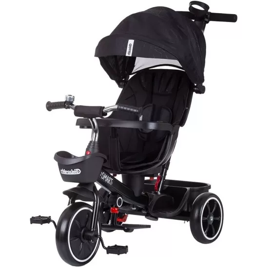 Tricicleta Chipolino Smart cu sezut reversibil Raven Tricicleta Chipolino Smart cu sezut reversibil Raven