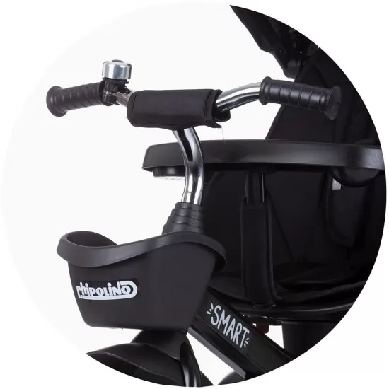 Tricicleta Chipolino Smart cu sezut reversibil Raven Tricicleta Chipolino Smart cu sezut reversibil Raven
