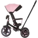 Tricicleta cu copertina si sezut reversibil Chipolino Derby Flamingo Tricicleta cu copertina si sezut reversibil Chipolino Derby Flamingo